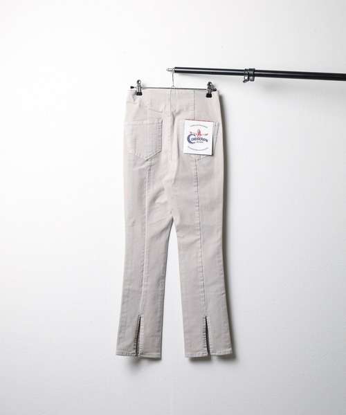 CIMARRON(シマロン)の「【CIMARRON JEANS】FIT FLARE PANTS(デニムパンツ・レディース・インディゴブルー/ブラック・24/25/26)」の3枚目の写真