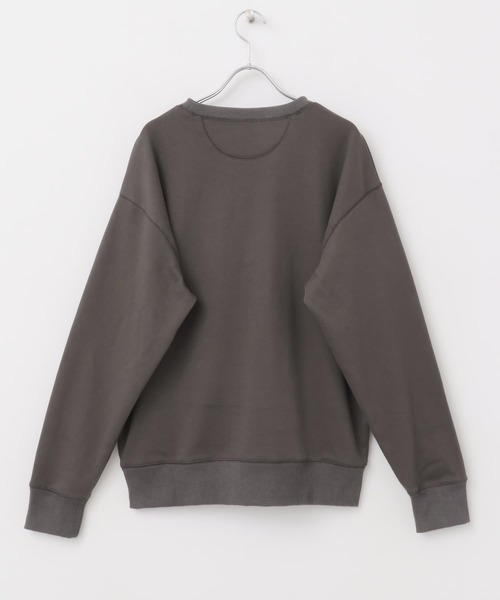 KBF（ケイビーエフ）の「フラワー刺繍スウェット（スウェット・レディース・グレー系その他/チャコールグレー・ONE）」の19枚目の写真