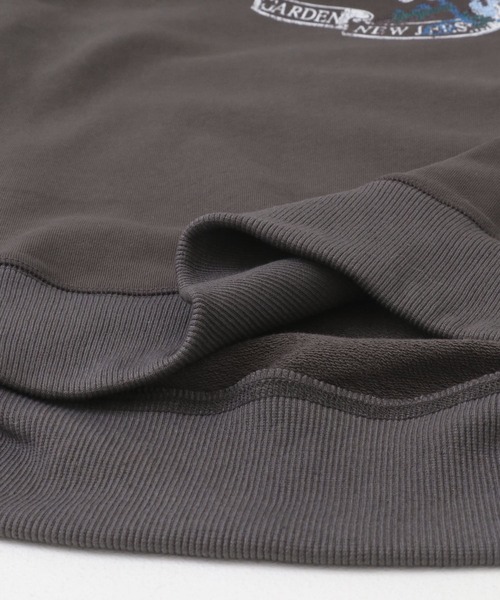 KBF（ケイビーエフ）の「フラワー刺繍スウェット（スウェット・レディース・グレー系その他/チャコールグレー・ONE）」の20枚目の写真