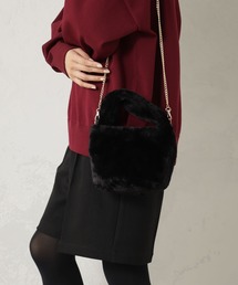 FOUND GOOD | ファー2WAYバッグ(ハンドバッグ)