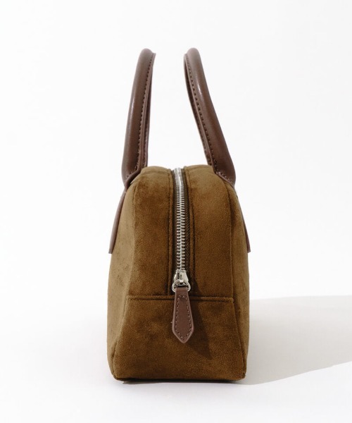 flower（フラワー）の「スエードプチバッグ（ハンドバッグ・レディース・ブラウン・FREE）」の15枚目の写真