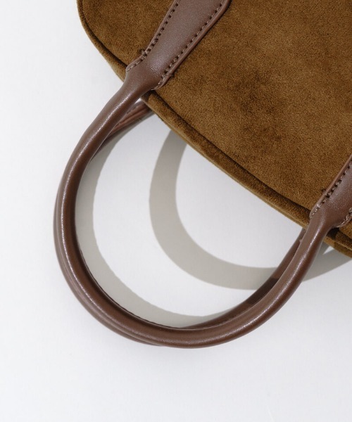 flower（フラワー）の「スエードプチバッグ（ハンドバッグ・レディース・ブラウン・FREE）」の18枚目の写真