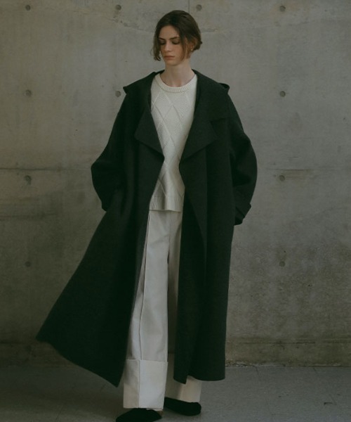 ETRE TOKYO（エトレトウキョウ）の「ウールフーディーリバーコート