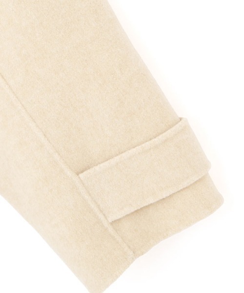 ETRE TOKYO エトレ ウールフーディーリバーコート - BEIGE ETRE TOKYO - ウールフーディーリバーコート - BEIGE | ADDICT WEB SHOP