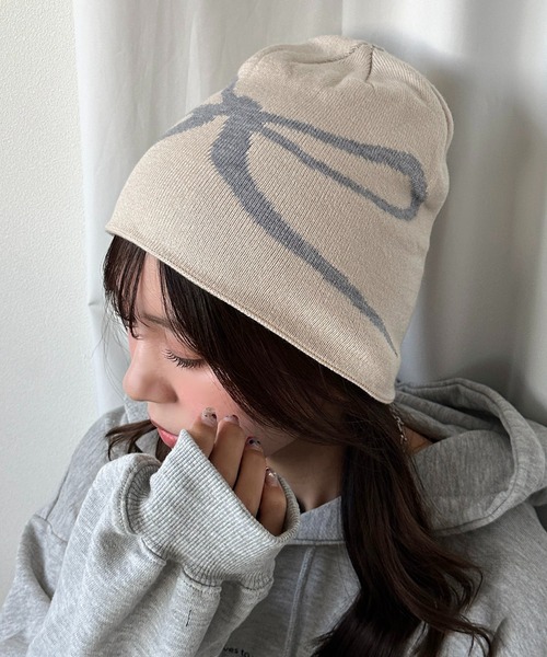 apresjour mignon×ARIAZ】アソートニット帽（ニットキャップ/ビーニー