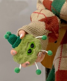 VIBGYOR（ヴィブジョー）の「LUON / ふわふわ モンスター  ぬいぐるみ  エアポッズ/エアポッズプロ ケース カバー AirPods 第1世代/第2世代/第3世代/pro/pro2（ヘッドフォン/イヤホン）」