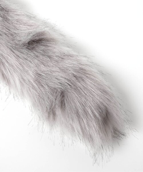 algy（アルジー）の「ファーしっぽチャーム（チャーム・キッズ・オフホワイト/ベージュ/グレー・FREE）」の14枚目の写真