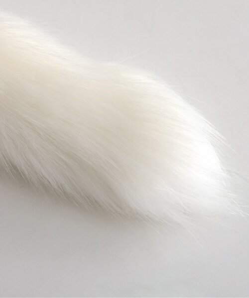 algy（アルジー）の「ファーしっぽチャーム（チャーム・キッズ・オフホワイト/ベージュ/グレー・FREE）」の15枚目の写真