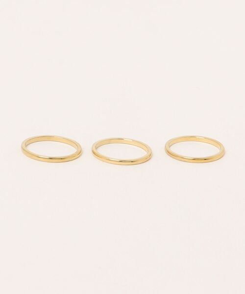 novice（ノーヴィス）の「【novice】CZ Ring 3 set［Stainless］（リング・レディース・ゴールド/シルバー・11/16/13）」の15枚目の写真