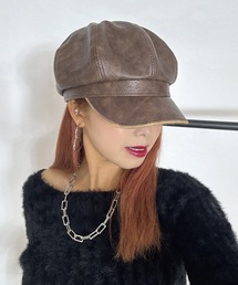 meJane（ミージェーン）の「合成皮革キャスケット（キャスケット）」