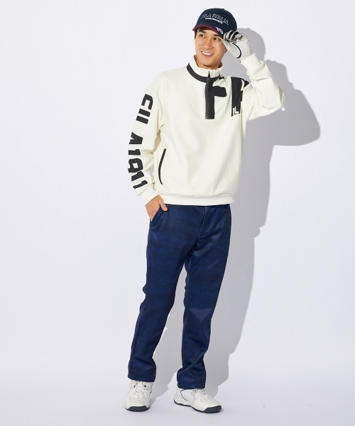 FILA GOLF(フィラゴルフ )の「【FILA GOLF/フィラゴルフ】ボンディングパンツ カモフラ柄 ゴルフ(その他パンツ・メンズ・カーキ/ブラック/ネイビー/ライトグレー・XX-LARGE/LARGE/X-LARGE/MEDIUM)」の17枚目の写真