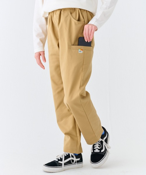 KRIFF MAYER Kid's Collection(クリフメイヤーキッズコレクション)の「スマポケパンツ(その他パンツ・キッズ・チャコール/カーキ/レンガ/ベージュ・150/140/130/120/170/160)」の3枚目の写真