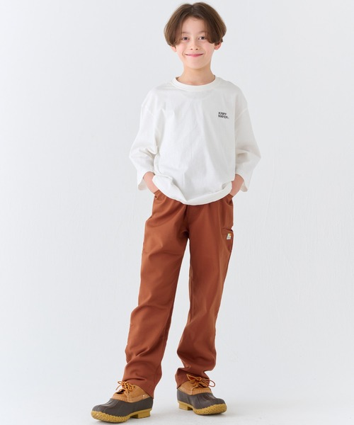 KRIFF MAYER Kid's Collection(クリフメイヤーキッズコレクション)の「スマポケパンツ(その他パンツ・キッズ・チャコール/カーキ/レンガ/ベージュ・150/140/130/120/170/160)」の10枚目の写真