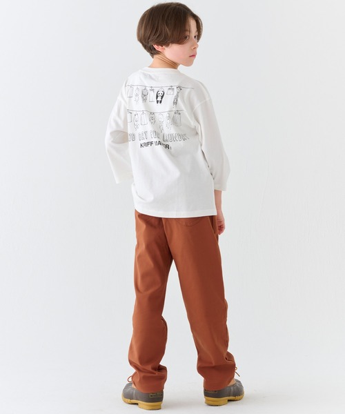 KRIFF MAYER Kid's Collection(クリフメイヤーキッズコレクション)の「スマポケパンツ(その他パンツ・キッズ・チャコール/カーキ/レンガ/ベージュ・150/140/130/120/170/160)」の12枚目の写真