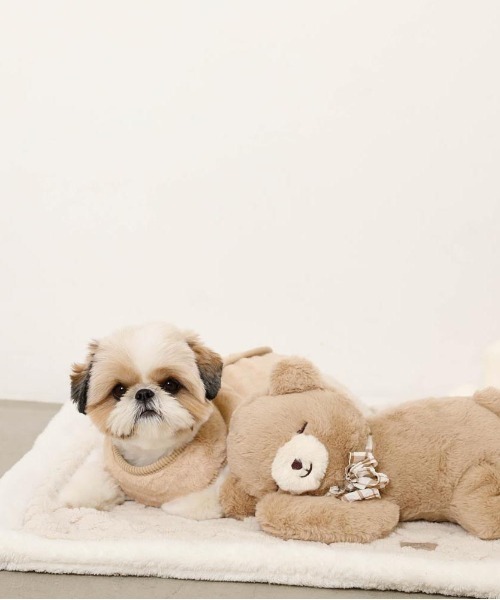 ねんねくまさんぬいぐるみ（ペット用おもちゃ）｜moncheri（モンシェリ） pattayablatt.com