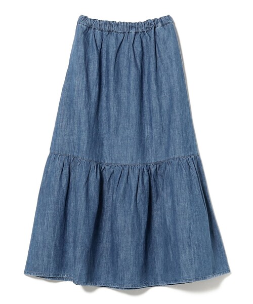 Healthy denim(ヘルシーデニム)の「Healthy Denim / Breezy Strawberry(デニムスカート・レディース・ロイヤルブルー・0/1)」の6枚目の写真