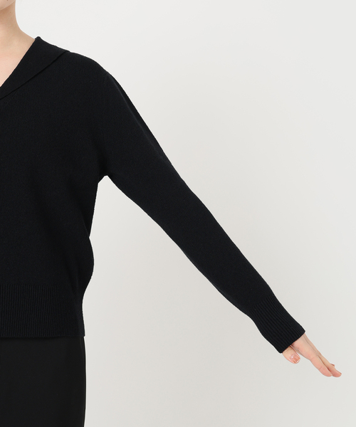 セール】GOLD point sailor knit（ニット/セーター）｜VERMEIL par