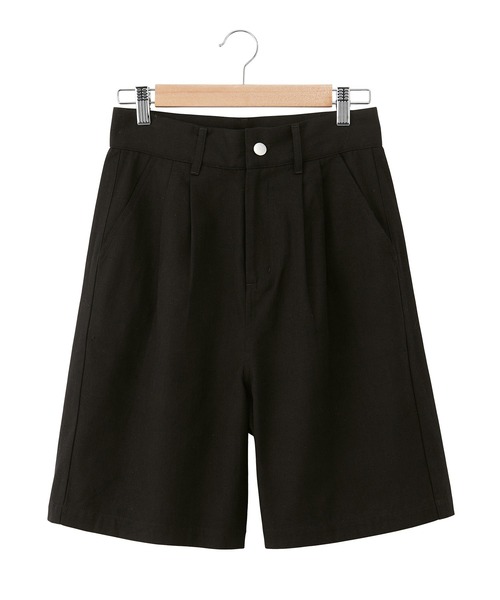CHAN ME(チャンミ)の「コットンハーフパンツ(その他パンツ・レディース・ブラック/ベージュ・MEDIUM/LARGE/X-LARGE)」の6枚目の写真