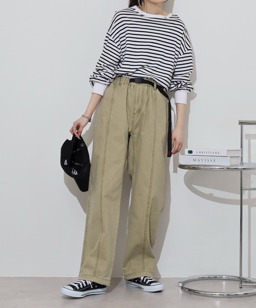 JEMORGAN(ジェーイーモーガン)の「JEMORGAN ツイルクライミングパンツ(その他パンツ・メンズ・チャコール/ベージュ/カーキ・XL/L/M)」の12枚目の写真