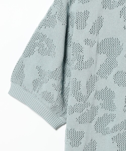 BEAMS（ビームス）の「12ゲージ メッシュ ポロシャツ（ポロシャツ・メンズ・サックスブルー/グリーン系その他4・L/M/S/XL）」の11枚目の写真