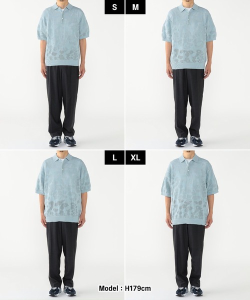 BEAMS / 12ゲージ メッシュ ポロシャツ BEAMS（ビームス）の「BEAMS / 12ゲージ メッシュ ポロシャツ