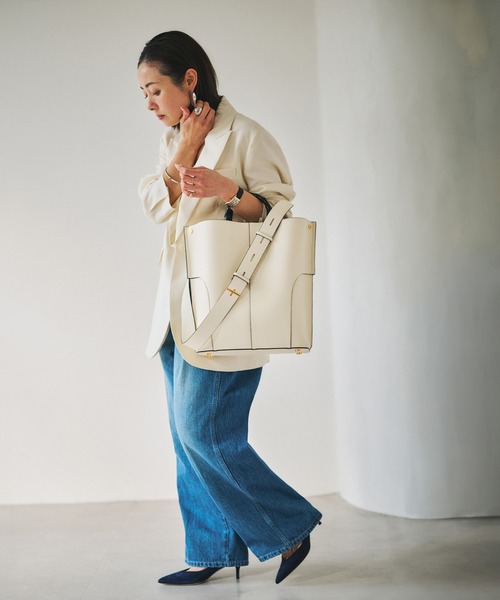 新作美品【E'POR】BAMBOO BAG Large【25SS】 E'POR】BAMBOO BAG Large【25SS】（トートバッグ）｜E'POR