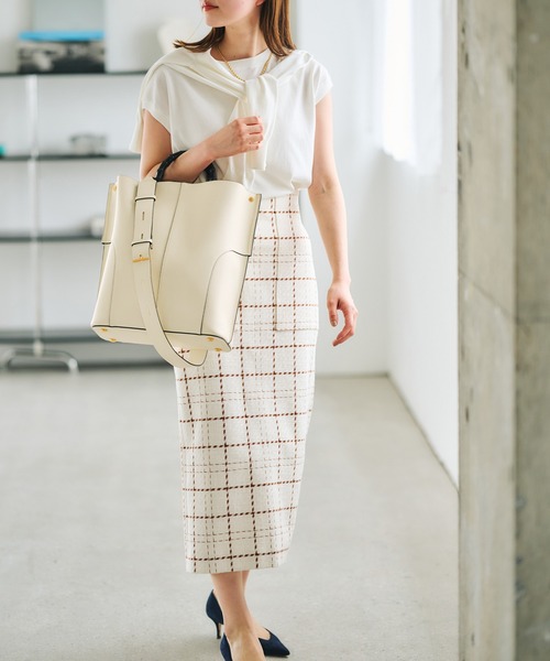 E'POR】BAMBOO BAG Large【通勤】【A4対応】【25AW】（トート