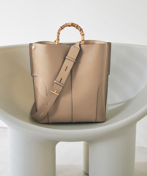 E'POR】BAMBOO BAG Large【通勤】【A4対応】【25AW】（トートバッグ