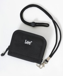 Lee（リー）の「Lee（リー）ブランドワンポイントロゴ刺繍ラウンドファスナー財布/ネックストラップ付きウォレット（財布・キッズ）」