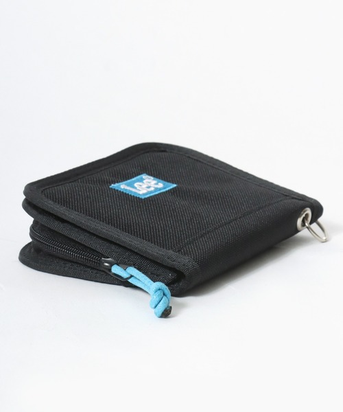 Lee（リー）の「Lee（リー）ブランドワンポイントロゴ刺繍ラウンドファスナー財布/ネックストラップ付きウォレット（財布・メンズ・ブラック×ブルー/ブラック×グリーン/ブラック/ブラック×レッド・FREE）」の20枚目の写真