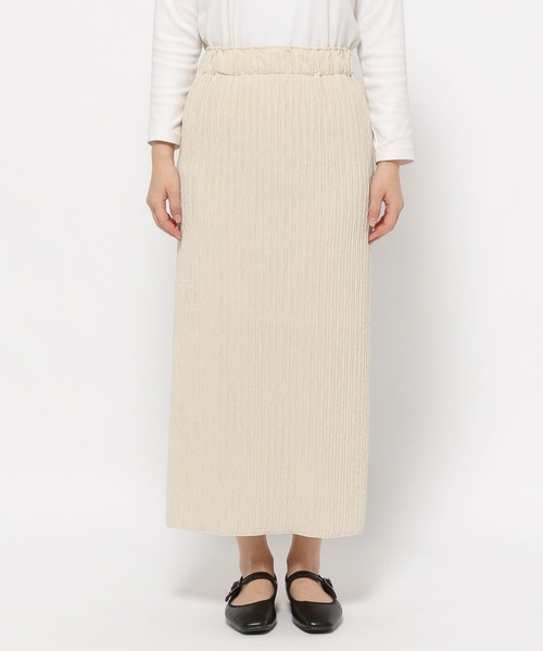 LOWRYS FARM（ローリーズファーム）の「ジャガードプリーツスカート　 288773（スカート・レディース・ブラック/グリーン/ブラウン/アイボリー・FREE）」の21枚目の写真