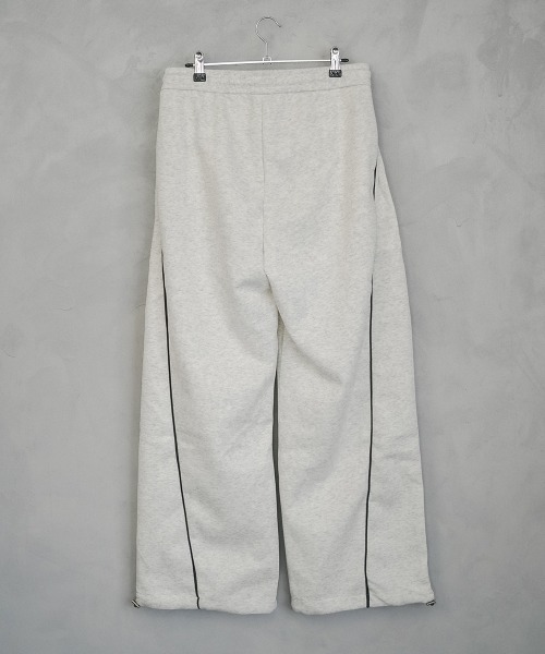 Shoowtime(ショウタイム)の「Side piping design wide sweat pants / サイドパイピングデザインワイドスウェットパンツ(スウェットパンツ・メンズ・ブラック/ヘザーグレー・X-LARGE/LARGE/MEDIUM)」の18枚目の写真