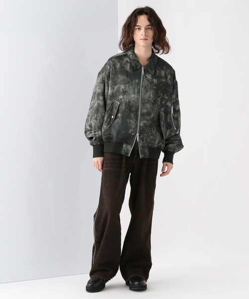 HARE カコウフライトジャケット　ブラック セール】カコウフライトジャケット(HARE)（ブルゾン）｜HARE（ハレ）の