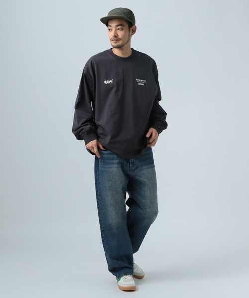 BAYFLOW（ベイフロー）の「[遊び心がかわいい]落書きプリントデニムパンツ（デニムパンツ・メンズ・アクア/クリアブルー・MEDIUM/LARGE）」の17枚目の写真