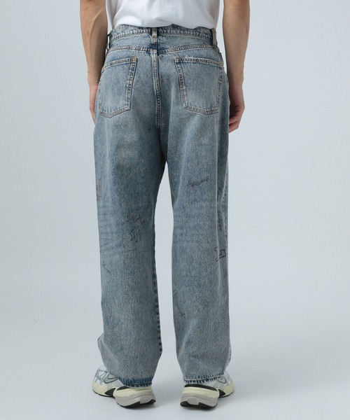 BAYFLOW（ベイフロー）の「[遊び心がかわいい]落書きプリントデニムパンツ（デニムパンツ・メンズ・アクア/クリアブルー・MEDIUM/LARGE）」の20枚目の写真