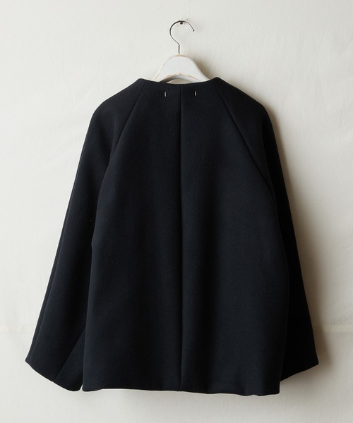 short coat（ノーカラーコート）｜suzuki takayuki（スズキタカユキ