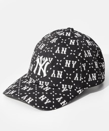 MLB Korea（エムエルビーコリア）の「【日本未発売】MLB KOREA  Diamond Monogram Structures Ball Cap エムエルビーコリア モノグラム ダイヤモンド ベースボールキャップ（キャップ）」