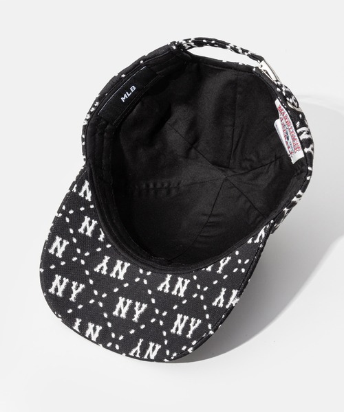 MLB Korea Diamond Monogram Structures Ball Cap キャップ 日本未発売】MLB KOREA Diamond Monogram Structures Ball Cap