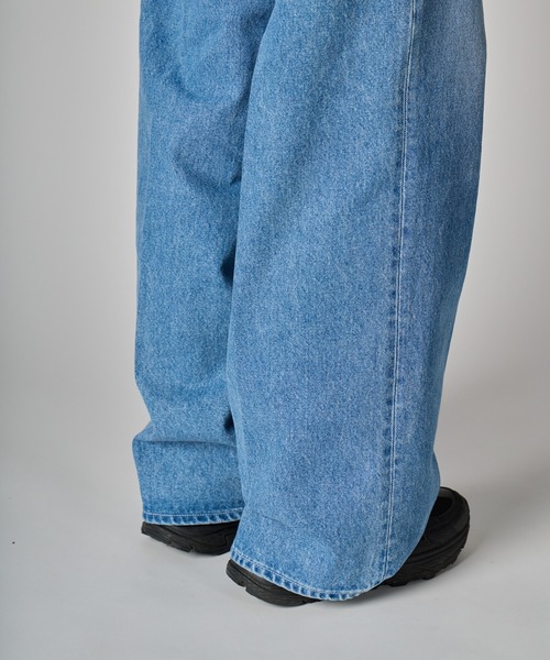 fireservice（ファイヤーサービス）の「【 Fire Service / ファイヤーサービス 】 BAGGY DENIM / バギーデニム（デニムパンツ・レディース・ライトブルー・23/24/25/26/27/28）」の6枚目の写真
