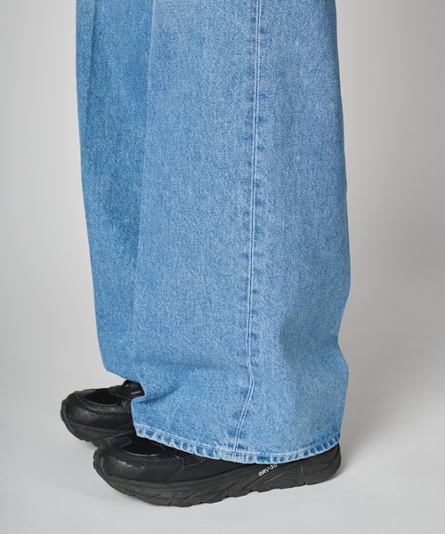 fireservice（ファイヤーサービス）の「【 Fire Service / ファイヤーサービス 】 BAGGY DENIM / バギーデニム（デニムパンツ・レディース・ライトブルー・23/24/25/26/27/28）」の5枚目の写真