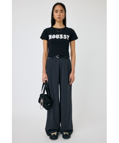 【完売品】未使用タグ付きPATCH LACE MOUSSY TINY Tシャツ moussy｜PATCH LACE MOUSSY TINY Tシャツ | Rakuten Fashion