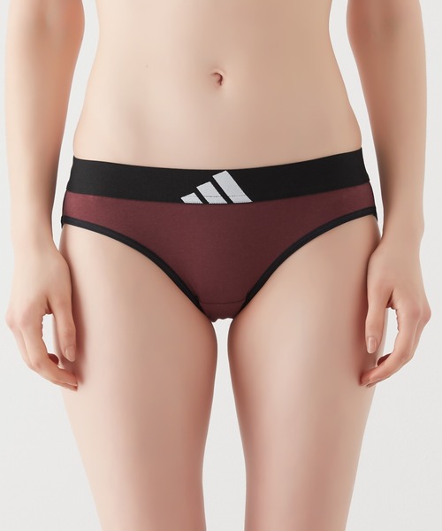 adidas（アディダス）の「adidas/アディダス ハーフショーツ 吸汗速乾（ショーツ・レディース・ブラック/グリーン系その他/杢グレー/ダークブルー/レッド系その他/カーキ・LARGE/MEDIUM/SMALL/X-LARGE）」の6枚目の写真