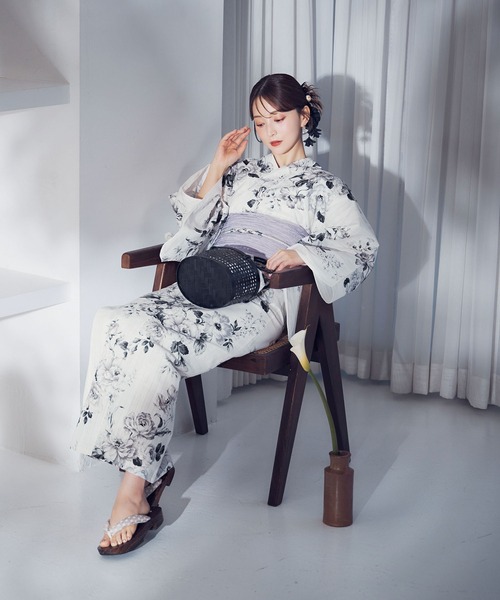 浴衣3点セット（浴衣・帯・下駄）（浴衣）｜sugar nine