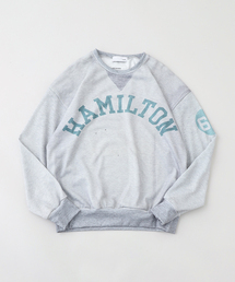 【TOLQ/トルク】 Trompe loeil Sweatshirts HAMILTON 25-1208