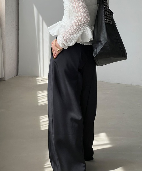 chuclla（チュクラ）の「メタルスタッズ エコレザートート cha25s023（トートバッグ・レディース・ブラック・FREE）」の6枚目の写真