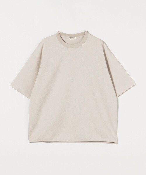 BEAUTY&YOUTH UNITED ARROWS（ビューティーアンドユースユナイテッドアローズ）の「Air Dobby ワイドテーパード クルーネック Tシャツ -ヨコストレッチ 吸水速乾性-（Tシャツ/カットソー・メンズ・グレー/ブラック/ライトグレー・L/XL/S/M）」の22枚目の写真