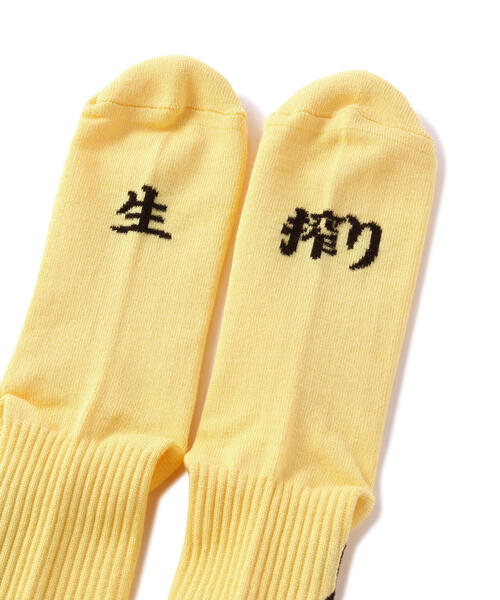 ROSTER SOX（ロスターソックス）の「ROSTER SOX/ロスターソックス　LEMON SOCKS メンズ レディース（ソックス/靴下・メンズ・イエロー・2/1）」の2枚目の写真