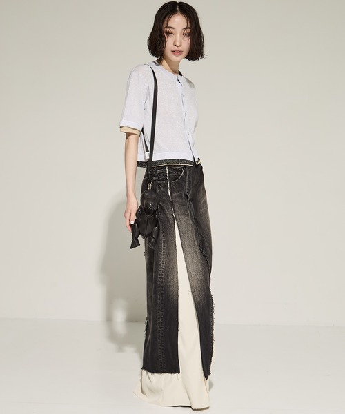 MIHARA YASUHIRO/ミハラヤスヒロ】LAYERED CARDIGAN（カーディガン