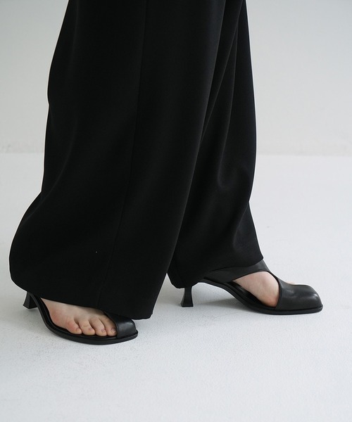 結婚祝い セール】CURVED DESIGN SANDALS（サンダル）｜CLANE（クラネ）の 靴