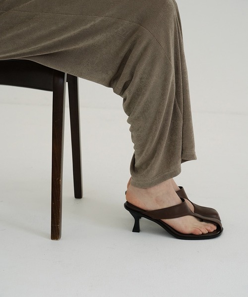 CLANE クラネCURVED DESIGN SANDALS セール】CURVED DESIGN SANDALS（サンダル）｜CLANE（クラネ）の